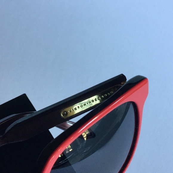 VICTORIA BECKHAM RED REFINED CLASSIC SUNGLASSES - Picture 3 of 8